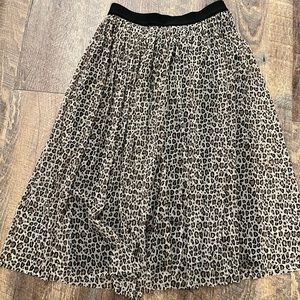 Target XS Cheetah Print Skirt (worn once)